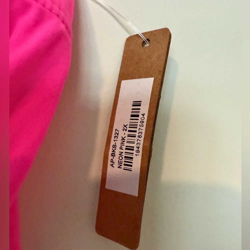 Skims NWT Fits Everybody Biker Shorts in Neon Pink Size 2X